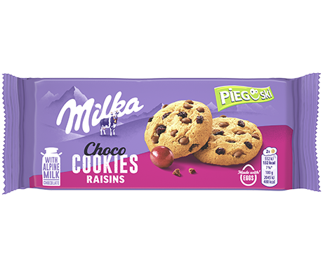 Milka Pieguski Raisins 135G