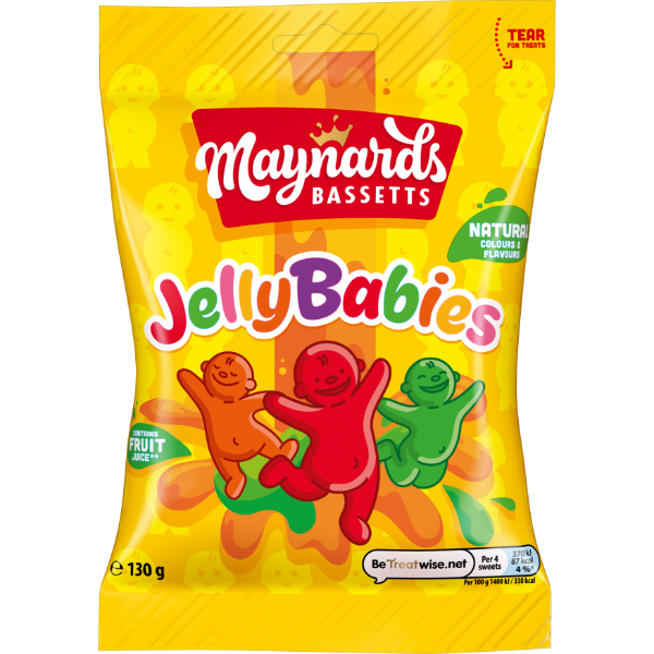 JELLY BABIES GRAB BAG 130G