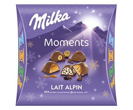 Milka Moments Lait Alpin 268g 
