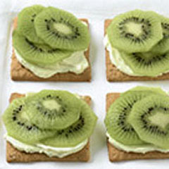 Gaufrettes P'TITE ABEILLE garnies de fruits