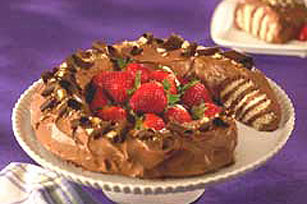 NILLA Chocolate Peanut Butter No-Bake Cake