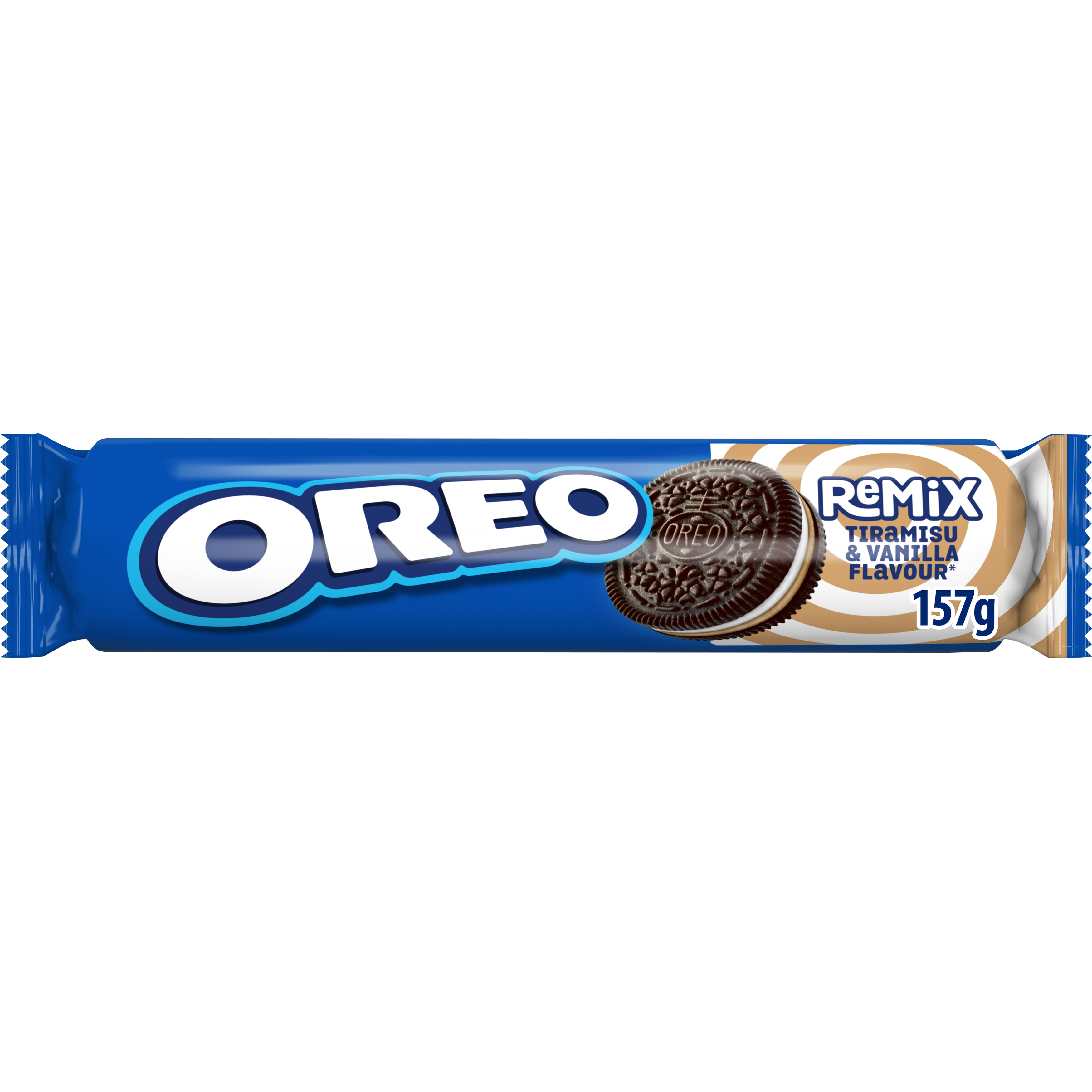 OREO Μπισκότα Γεμιστά REMIX Βανίλια & Τιραμισού 157G