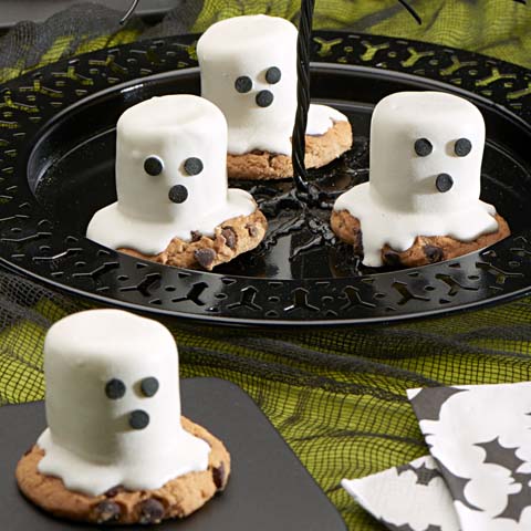 Mallow Ghost Cookies