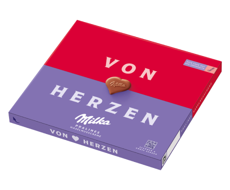 Milka Von Herzen Haselnusscreme 110g