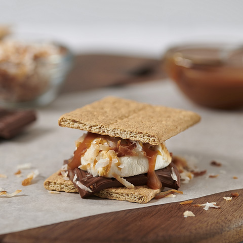 Toasted Coconut S'mores