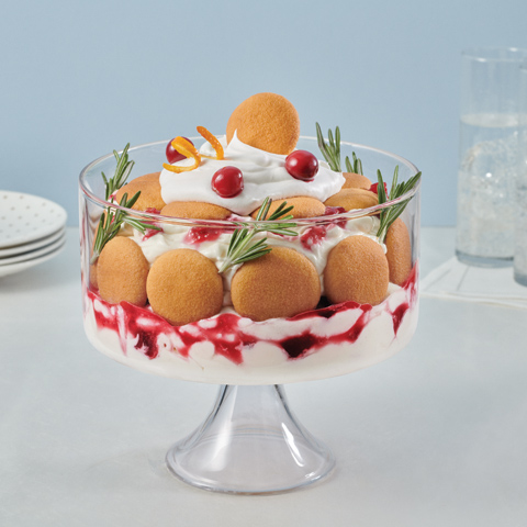 Holiday Cranberry Orange Trifle