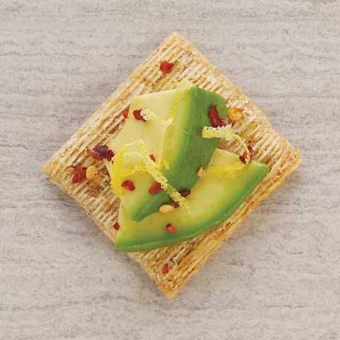 Spicy Avocado TRISCUIT Toasts