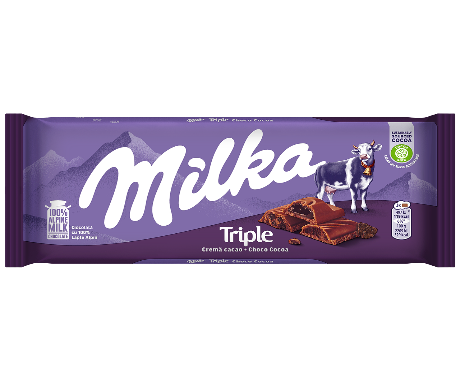 Milka Triple Crema Cacao 90G