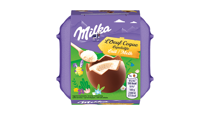 Oeufs Coque Lait 136g