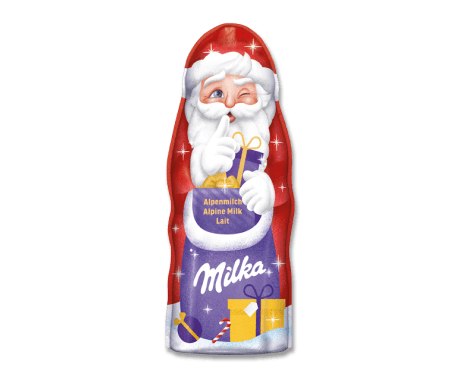 Milka Weihnachtsmann Alpenmilch 90g