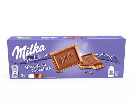 Milka Choco Biscuits 150g / Milka Biscuiți cu ciocolată 150g