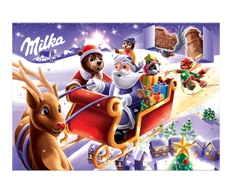 Milka Adventný Kalendár 200G