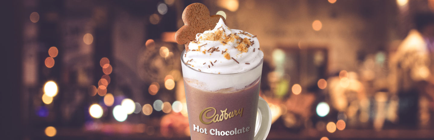 MondelezFoodservice | Cadbury Seasonal Hot Chocolate with Gingerbread