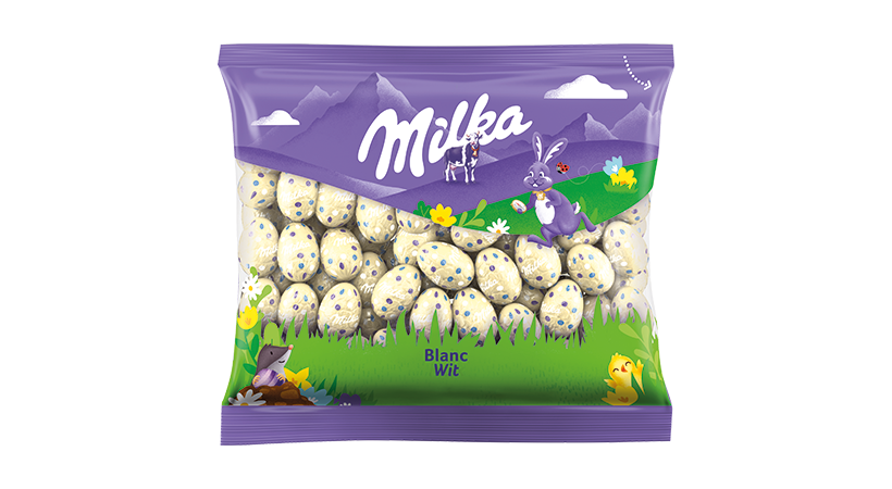 Milka  Petits Oeufs De Pāques Blanc 600g