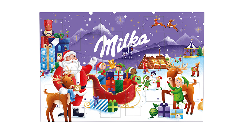 Milka Calendrier De L'avent 200g
