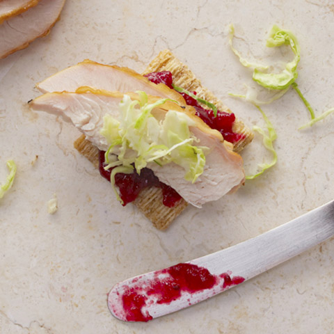 TRISCUIT avec garniture de repas de dinde