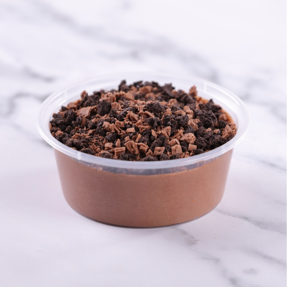 Chocolate Mousse with OREO® Crumb and Cadbury® Flake 99
