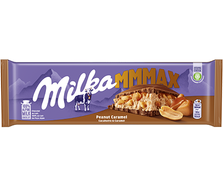 Milka Mmmax Cacahuetes Et Caramel 276G