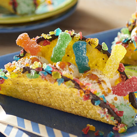 SOUR PATCH KIDS Ice Cream Tacos