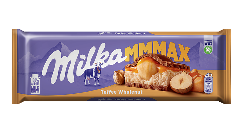 Milka Mmmax Toffee Ganznuss 300g