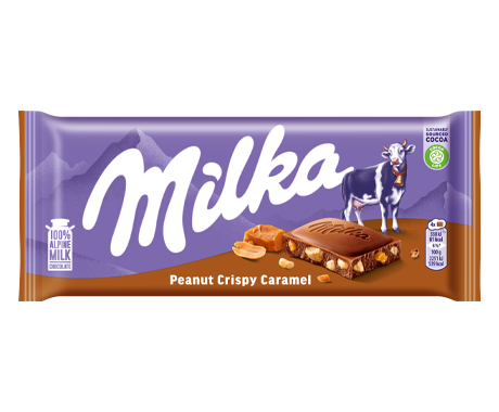 Milka Peanut Caramel 90G