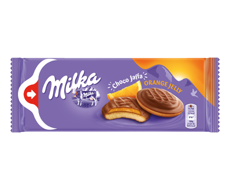 Milka Jaffa Biscuits Orange 147 G