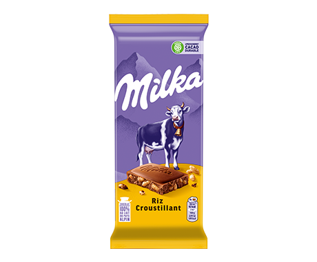 Milka Riz Croustillant 100G