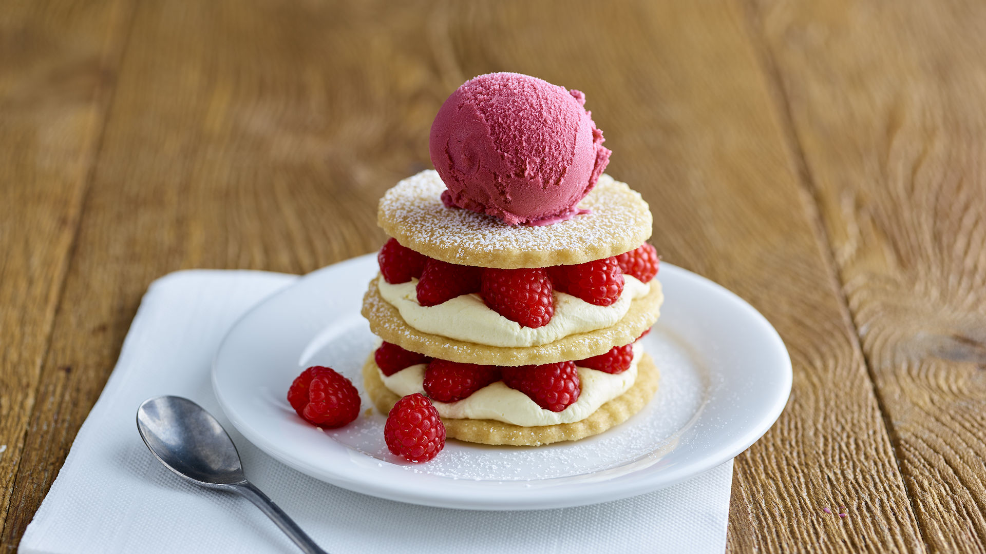 Raspberry Millefeuille