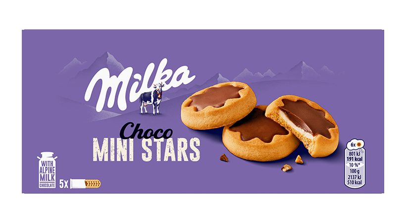 Milka Choco Mini Stars 185g