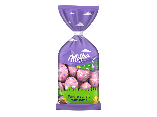 Milka Petits Œufs Tendre au Lait 100g