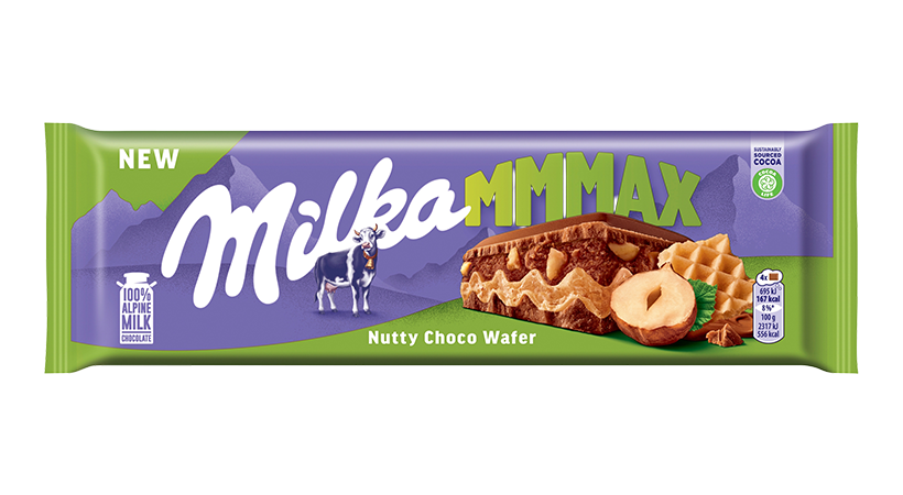 Milka MMMax Nuttier Chocowafer 270g