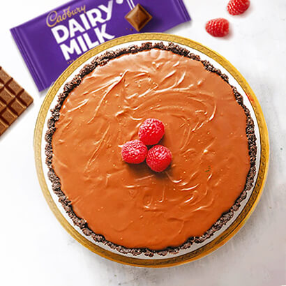 TART CADBURY TANPA BAKAR