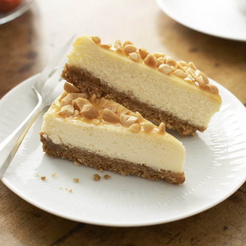 Gâteau au fromage caramel-arachides P’TITE ABEILLE
