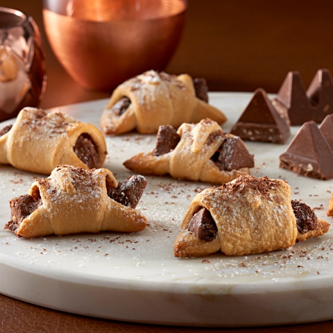 TOBLERONE Mini Chocolate Croissants