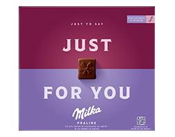 Milka Just for You 45% cacao cu cremă de cacao 110g