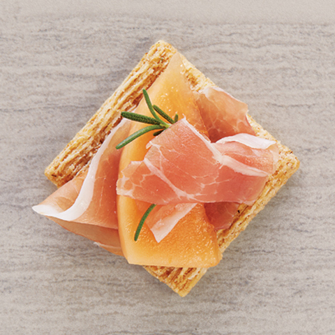 Prosciutto & Melon TRISCUIT Toppers