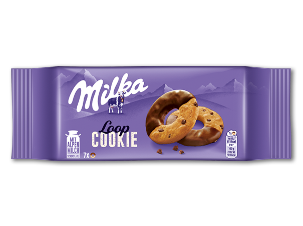 Milka Cookie Loop 154g