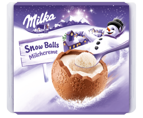 Milka Snow Balls 4 X 28G
