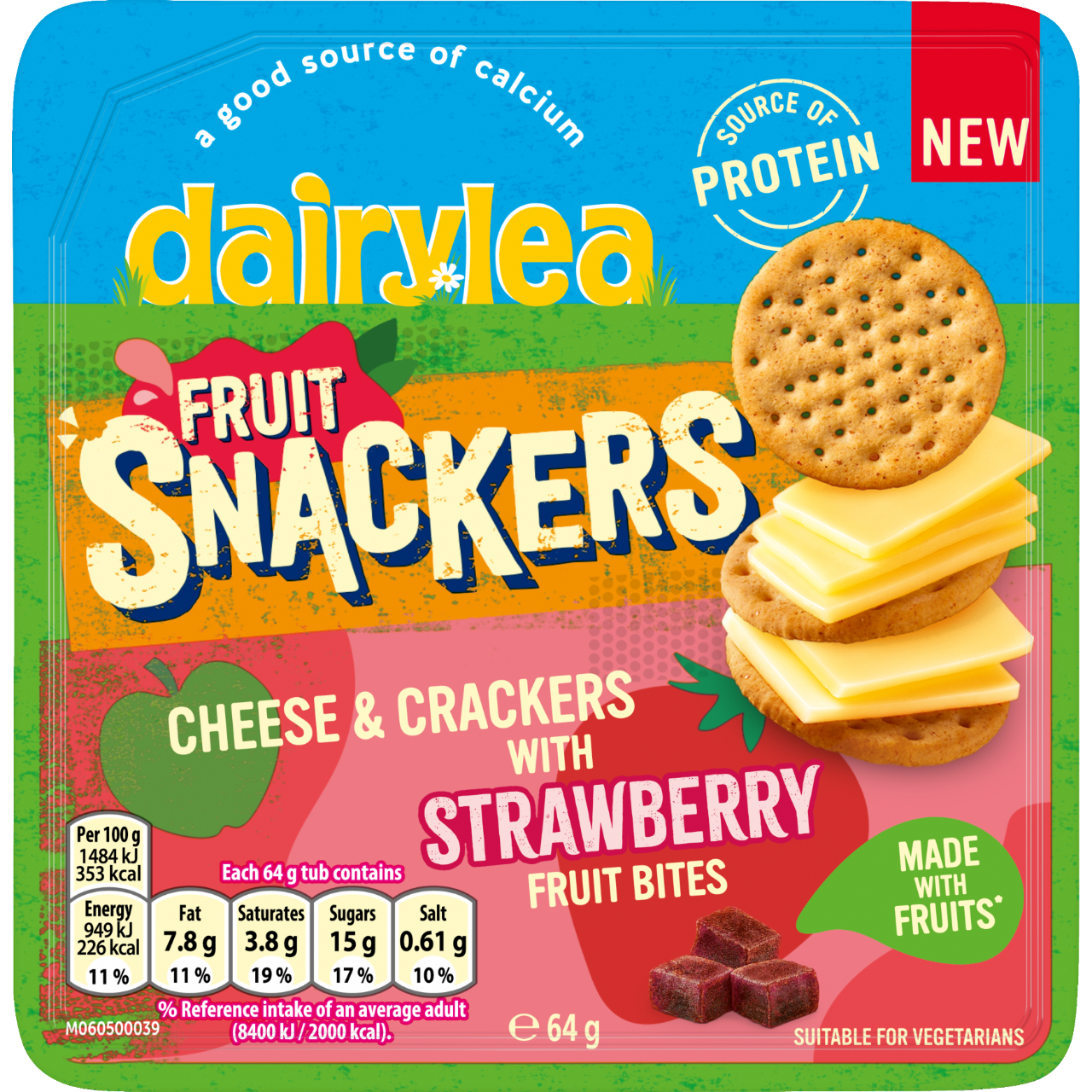 Snackers with Strawberry Fruit Bites