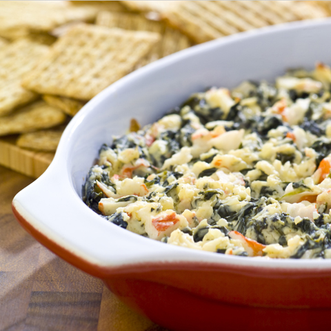 TRISCUIT Warm Spinach & Crab Dip