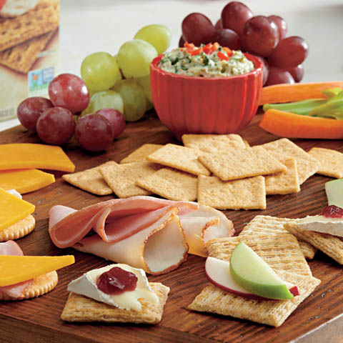Family Night Cheese and Cracker Board