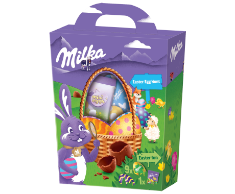 Milka Egg Hunt Basket 162 g