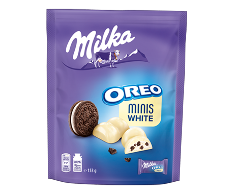 Milka Oreo Minis White 153G