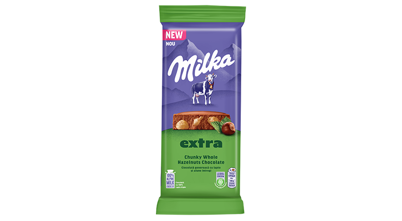 Milka Extra Whole Hazelnuts 190g