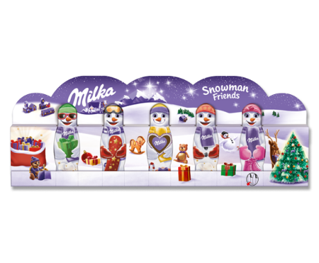 Milka Snowman Friends 5x15g