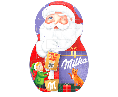Milka Calendrier de L'Avent Père Noël 236g