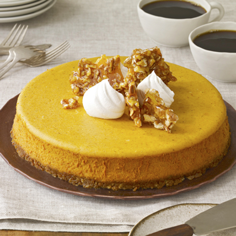HONEY MAID Pumpkin Praline Cheesecake