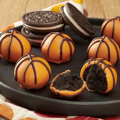 OREO Cookie Balls Basketballs