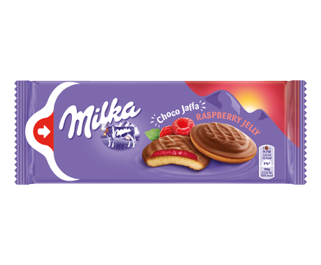 Milka Jaffa Biscuits Raspberry 147 G