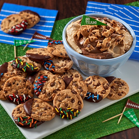 Peanut Butter and Brownie Dessert Dip 